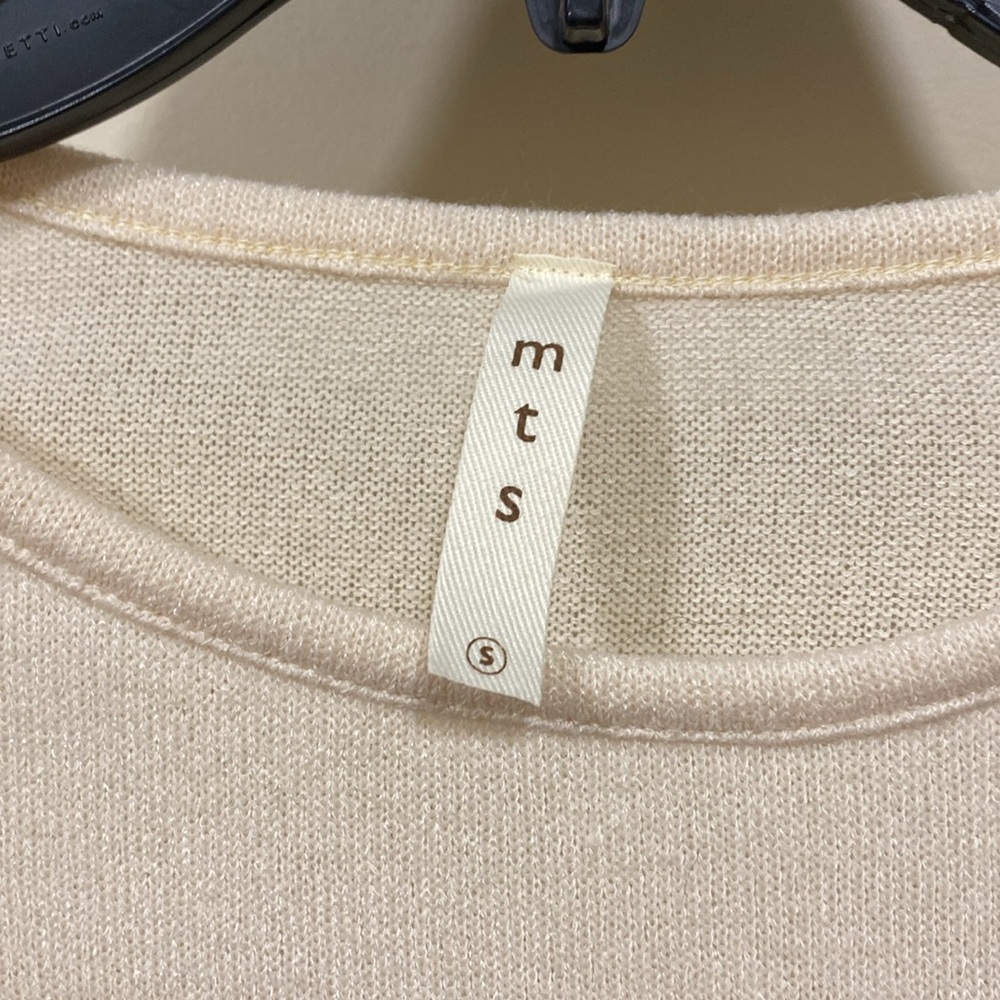 Mts long sleeve sweater small cream - Picture 3 of 7